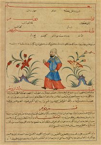 Anonymous - Be Wang, Emperor of China, from a manuscript of Hafiz-i Abru’s Majma’ al-tawarikh - 1983.94.12 - Yale University Art Gallery