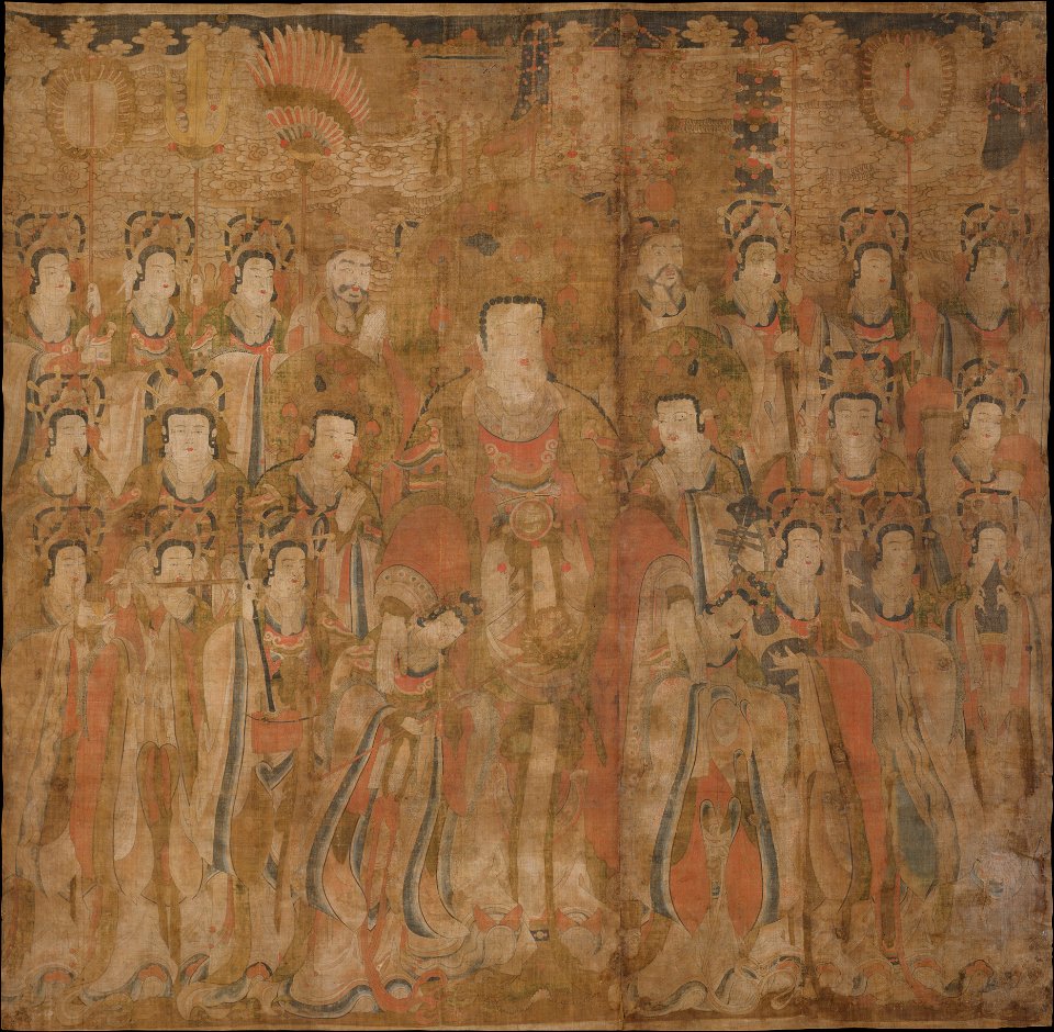 Anonymous - Brahma with Attendants and Musicians - 21.57 - Metropolitan Museum of Art