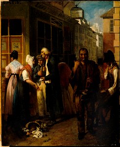 Anonymous - Bureau de la loterie royale sous la Restauration - P755 - Musée Carnavalet