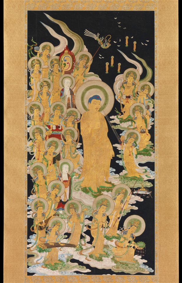 Anonymous - Buddha and Attendants - 52.126.25 - Metropolitan Museum of Art