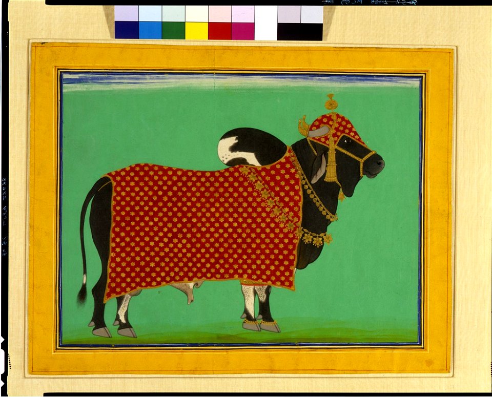 Anonymous - Caparisoned Bull - 1995.86 - Arthur M. Sackler Museum