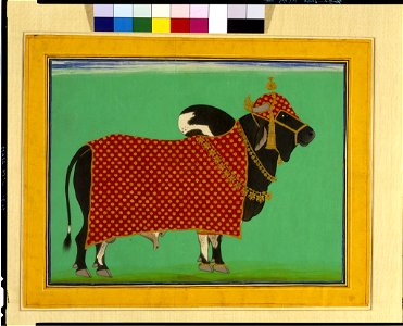 Anonymous - Caparisoned Bull - 1995.86 - Arthur M. Sackler Museum