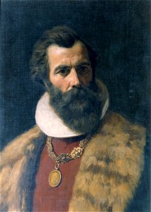 Anonymous - Bärtiger Mann in altdeutscher Tracht - 7874 - Kunsthistorisches Museum