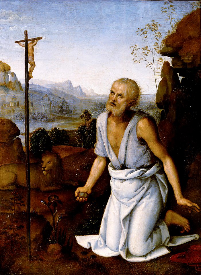 Anonymous - Büßender Hl. Hieronymus - GG 5823 - Kunsthistorisches Museum