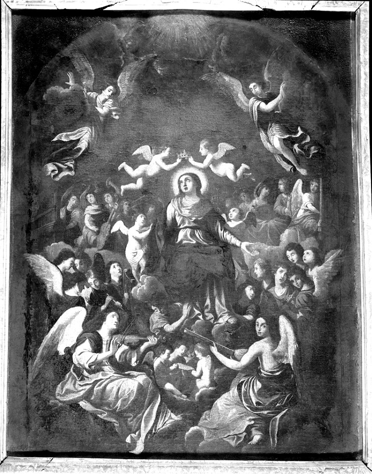 Anonymous - Coronation of the Virgin - 1938.87 - Fogg Museum