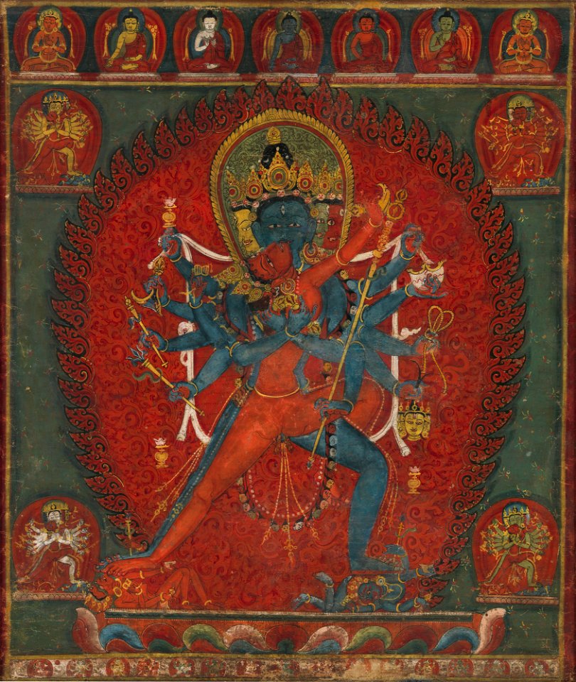 Anonymous - Chakrasamvara and Vajravarahi - 2012.457 - Metropolitan Museum of Art