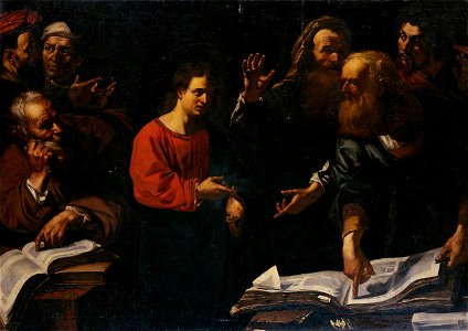 Anonymous - Christus unter den Schriftgelehrten - GG 365 - Kunsthistorisches Museum