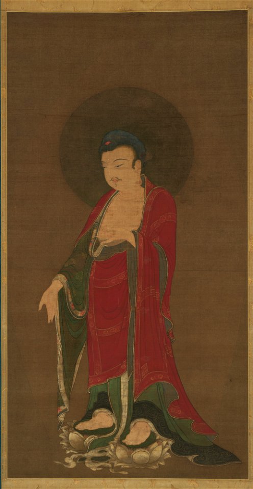 Anonymous - Buddha Amitabha Descending from His Pure Land - 1987.148 - Metropolitan Museum of Art