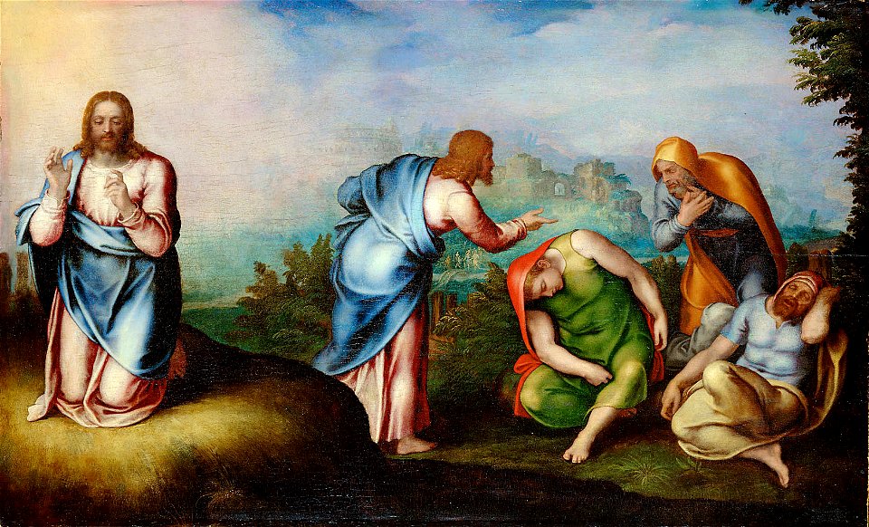 Anonymous - Christus am Ölberg - GG 334 - Kunsthistorisches Museum