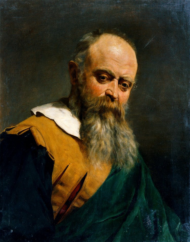 Anonymous - Bärtiger Mann mit Pelzkragen und Kette - 7834 - Kunsthistorisches Museum