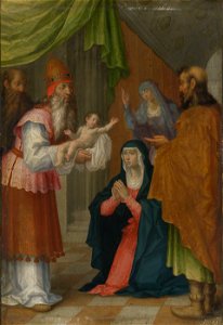 Anonymous - Darbringung Christi im Tempel - GG 5671 - Kunsthistorisches Museum