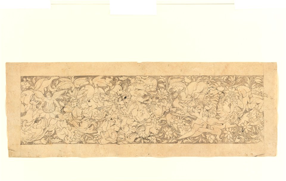 Anonymous - Design of Intertwining Animals and Plants - 2008.359.36 - Metropolitan Museum of Art