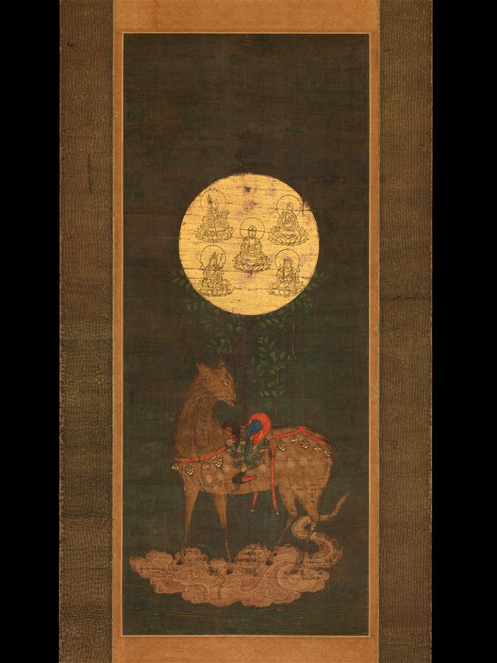Anonymous - Deer Mandala of Kasuga Shrine - 2015.300.11 - Metropolitan Museum of Art