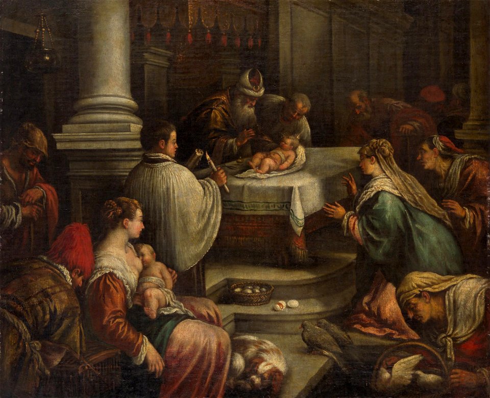 Anonymous - Darbringung Christi im Tempel - GG 1523 - Kunsthistorisches Museum