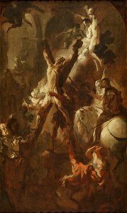 Anonymous - Das Martyrium des heiligen Andreas - 2588 - Österreichische Galerie Belvedere