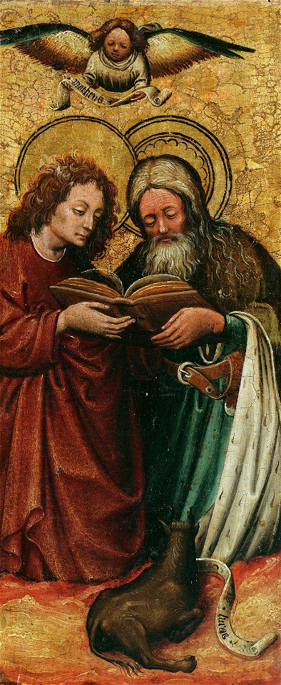 Anonymous - Die Evangelisten Matthäus und Lukas - 4849 - Kunsthistorisches Museum