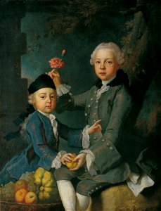 Anonymous - Doppelbildnis Leopold und Vinzenz Ruard - 4108 - Österreichische Galerie Belvedere