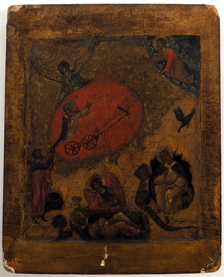 Anonymous - Elijah and the Raven - 1966-9.19 - Albright–Knox Art Gallery