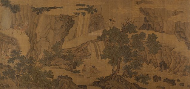 Anonymous - Daoist Immortals in a Landscape - 1983.357 - Metropolitan Museum of Art