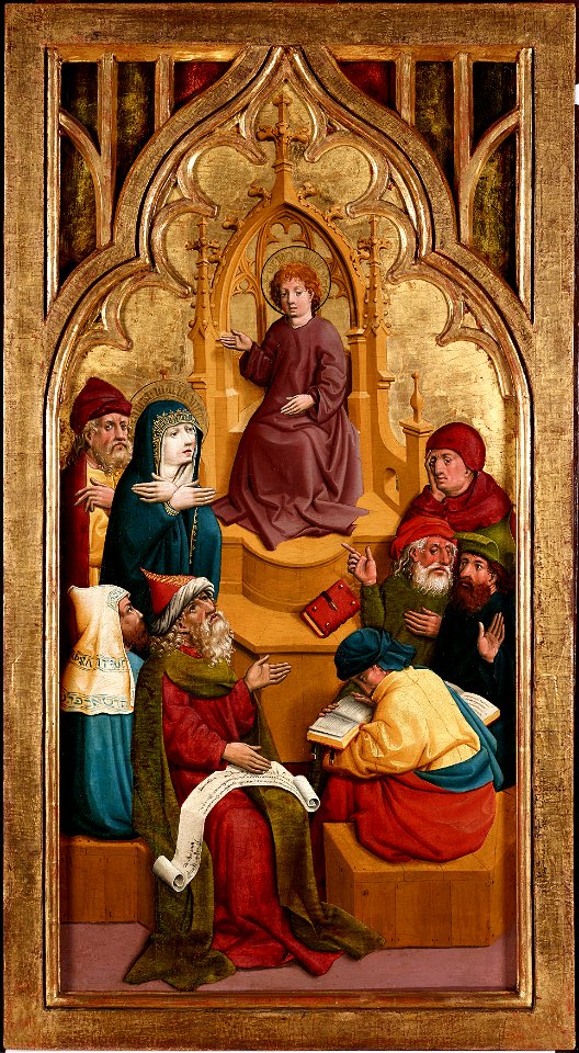 Anonymous - Der zwölfjährige Jesus im Tempel - 4908 - Kunsthistorisches Museum