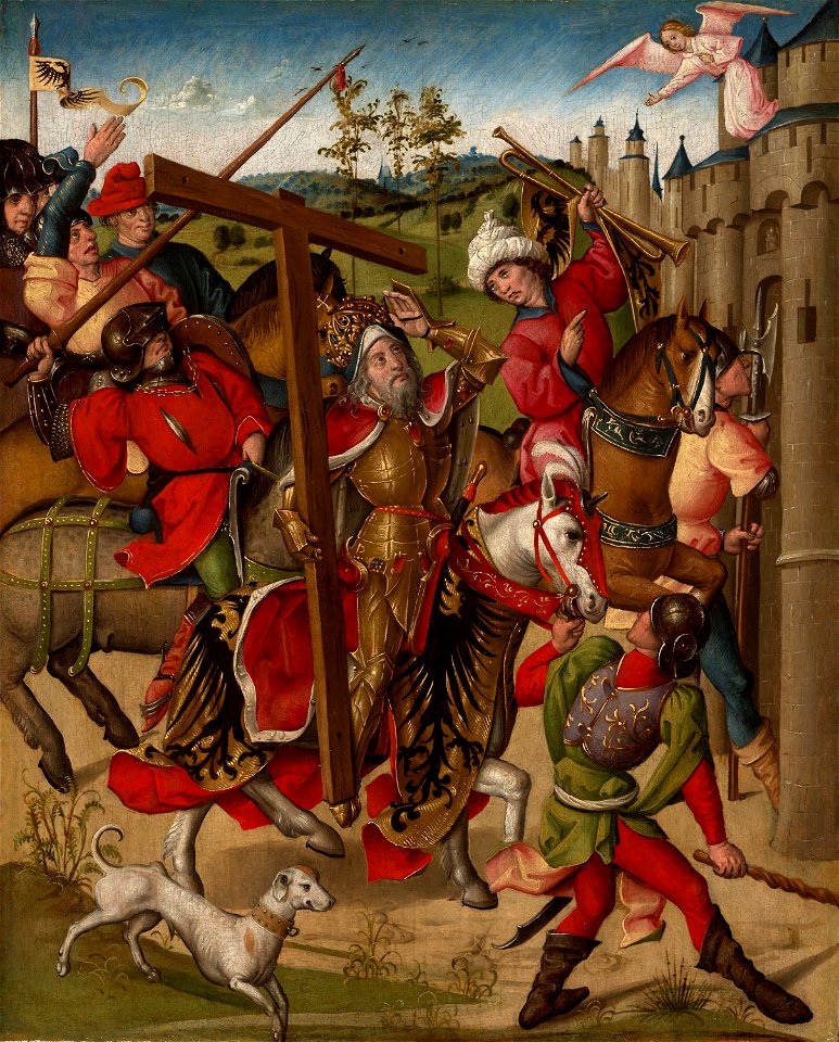 Anonymous - Emperor Heraclius Denied Entry into Jerusalem - 1990.562 - Art Institute of Chicago
