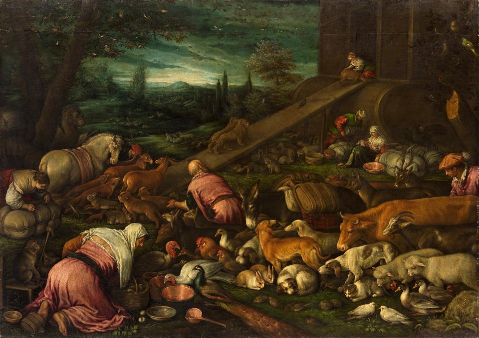 Anonymous - Einzug der Tiere in die Arche - GG 3521 - Kunsthistorisches Museum