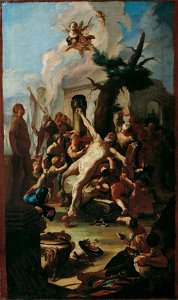 Anonymous - Die Marter des heiligen Cassian - 2169 - Österreichische Galerie Belvedere