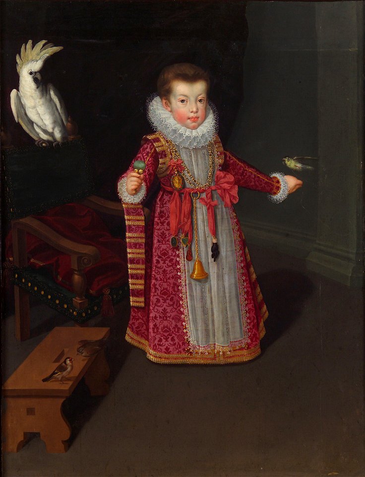 Anonymous - Erzherzog Johann Karl (1605-1619) im Alter von etwa drei Jahren - GG 3209 - Kunsthistorisches Museum