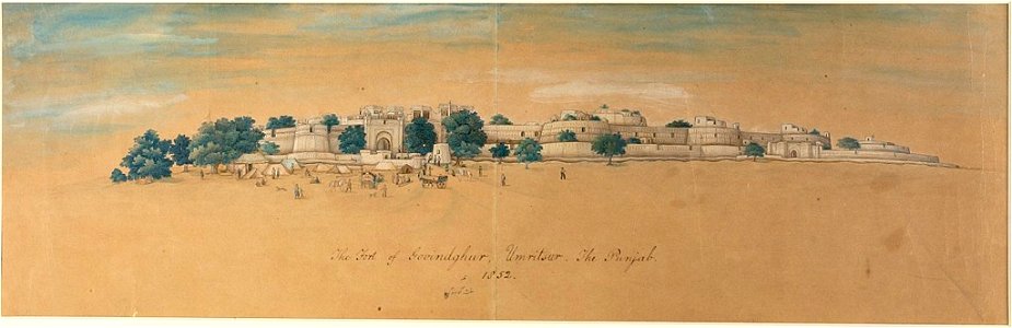 Anonymous - Fort Govindghur, Amritsar - 1984.530 - Arthur M. Sackler Museum