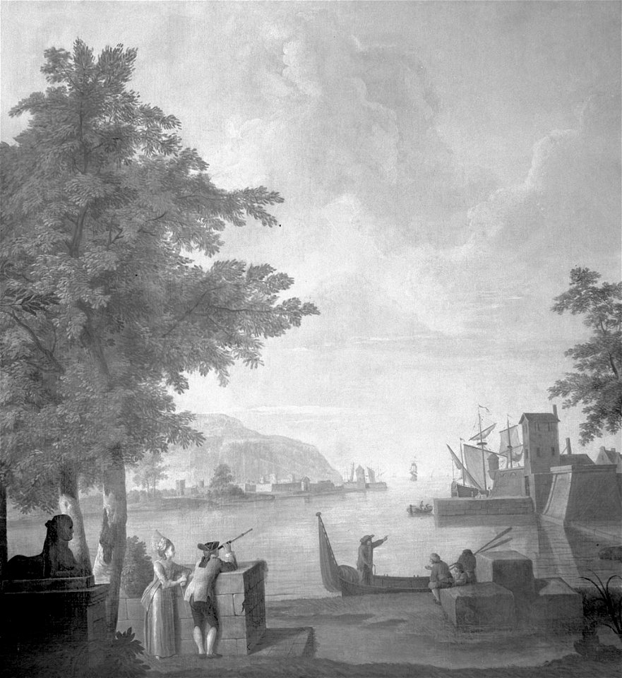Anonymous - Havengezicht - SA 38087 - Amsterdam Museum