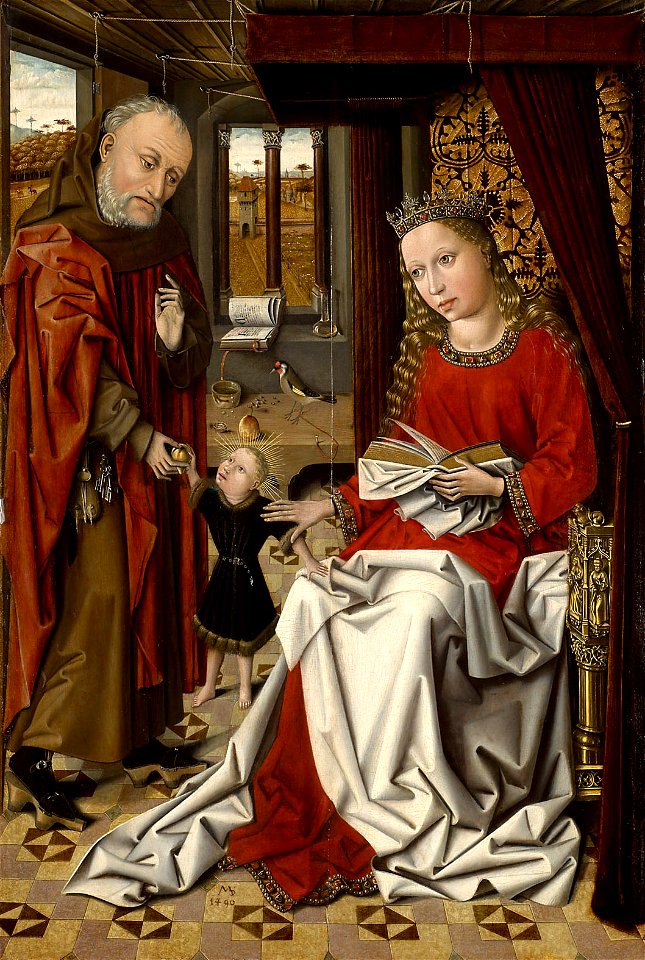 Anonymous - Heilige Familie im Gemach - GG 928 - Kunsthistorisches Museum