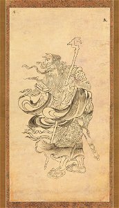 Anonymous - Iconographic Drawing of Saturn (Doyō) - 1975.268.15 - Metropolitan Museum of Art