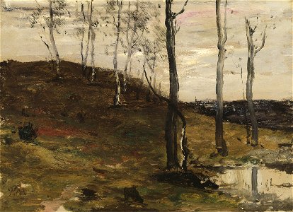 Anonymous - Hillside with Trees - 1986.1000 - Art Institute of Chicago