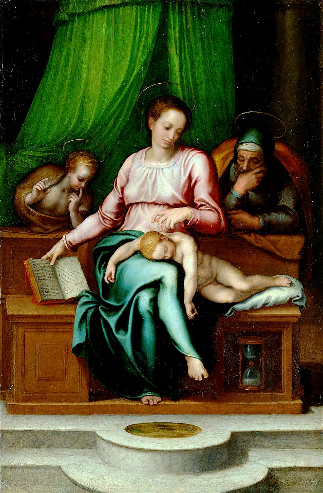 Anonymous - Heilige Familie - GG 185 - Kunsthistorisches Museum
