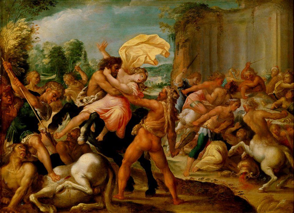 Anonymous - Herkules, Dejanira und der Kentaur Eurytion - GG 1147 - Kunsthistorisches Museum