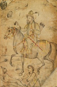 Anonymous - Hunter on a Horse - 2001.138.68 - Yale University Art Gallery