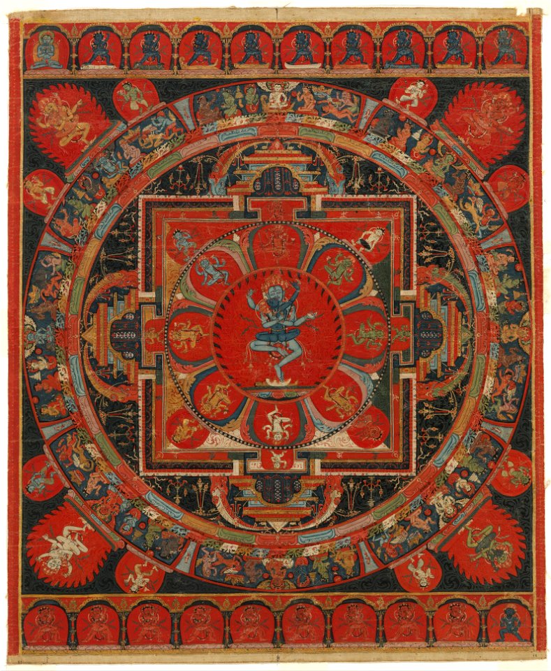 Anonymous - Hevajra Mandala - 2015.551 - Metropolitan Museum of Art