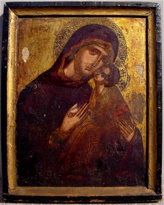 Anonymous - Icon with the Virgin and Child - 1954.1359 - Art Institute of Chicago