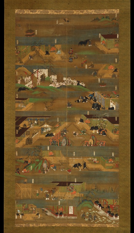 Anonymous - Illustrated Biography of Prince Shōtoku (Shōtoku Taishi e-den) - 29.100.470 - Metropolitan Museum of Art