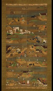 Anonymous - Illustrated Biography of Prince Shōtoku (Shōtoku Taishi e-den) - 29.100.470 - Metropolitan Museum of Art