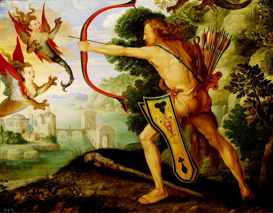 Anonymous - Herkules und die stymphalischen Vögel - GG 2287 - Kunsthistorisches Museum