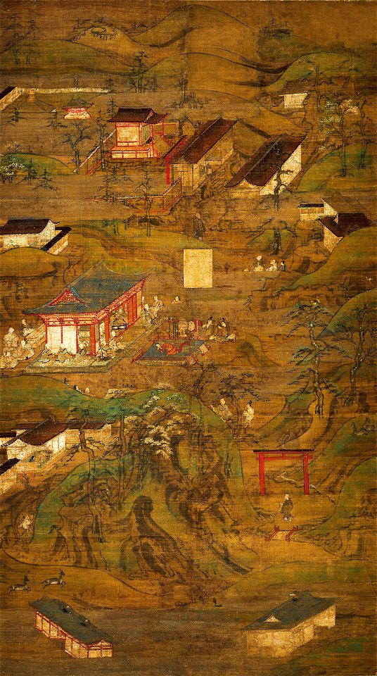 Anonymous - Illustrated Legends of the Tenchi-in (Tenchi-in engi) - 1954.5 - Art Institute of Chicago