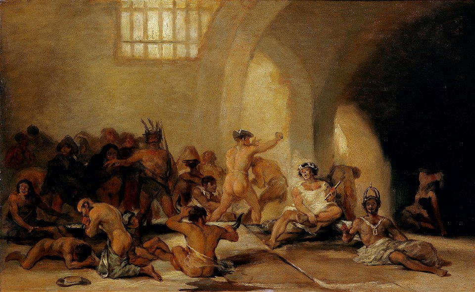 Anonymous - Irrenhaus - 3844 - Österreichische Galerie Belvedere
