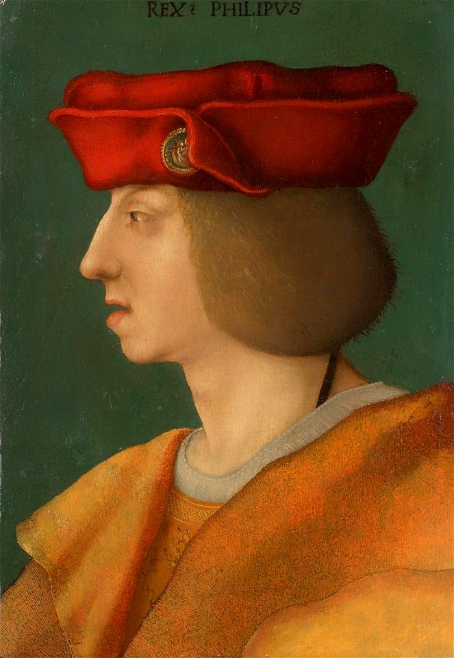 Anonymous - Kaiser Ferdinand I. (1503-1564), Profilbildnis - GG 6914 - Kunsthistorisches Museum