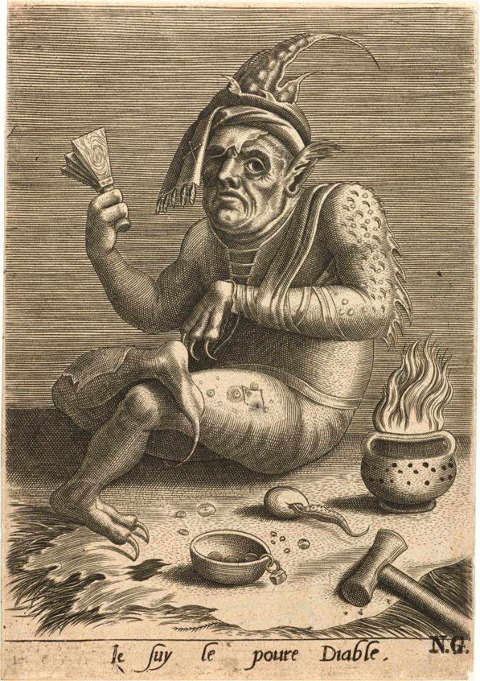Anonymous - Je suy le poure Diable - 1500-1599