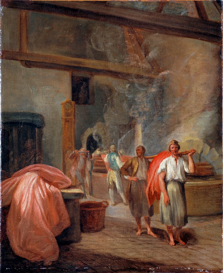Anonymous - Intérieur d'un atelier de teinture, aux Gobelins - P187 - Musée Carnavalet