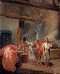 Anonymous - Intérieur d'un atelier de teinture, aux Gobelins - P187 - Musée Carnavalet