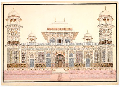 Anonymous - I'timad-ud-Daula's Tomb at Agra - 2011.284 - Art Institute of Chicago