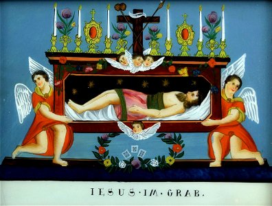 Anonymous - Jesus Im Grab (Jesus in the Grave) - 1937.336.1 - Reading Public Museum