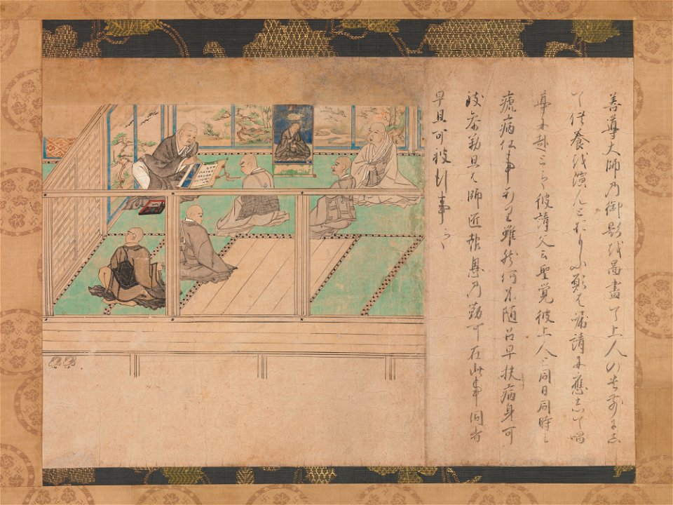 Anonymous - Illustrated Biography of Hōnen (Shūikotokūden-e) - 1980.221 - Metropolitan Museum of Art